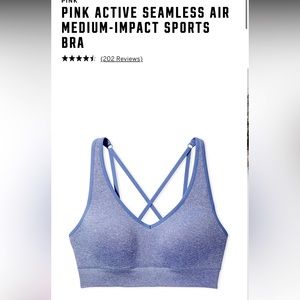 Victoria’s Secret Pink Active Seamless Sports Bra